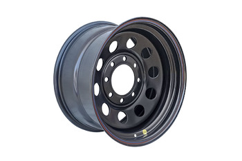 Диск усиленный Dodge Ram 2500/3500, Hummer H1/H2 стальной черный 8x165.1 9xR17 d121 ET0