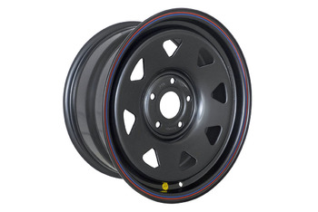 Диск усиленный JEEP стальной черный 5х127 8xR17 d75 ET+30 (треуг. мелкий)