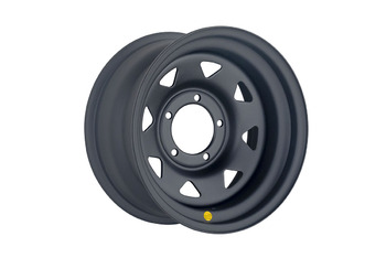 Диск усиленный УАЗ стальной черный (матовый) 5x139,7 8xR16 d110 ET-19 (треугольник мелкий)