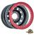 Диск усиленный УАЗ стальной черный 5x139,7 8xR16 d110 ET-24 с бедлоком (красный)