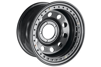 Диск усиленный УАЗ стальной черный 5x139,7 8xR16 d110 ET-24 с бедлоком (черный)