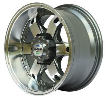 Диск усиленный Тойота Ниссан литой серебристый 6x139,7 8xR16 d110 ET+10