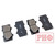 Колодки тормозные передние РИФ Toyota LC120,150, Hilux 2005+OEM 04465-35250, 04465-35290 ,Pajero 4 дизель 4605A472, 4605A481