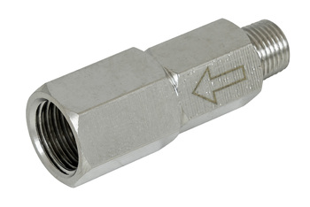 Клапан обратный 1/8" (папа), 1/4"(мама)