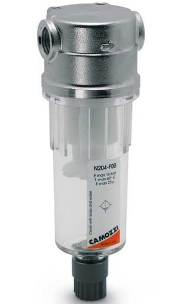 Масловлагоотделитель для пневмосистем серия "N" 1/8