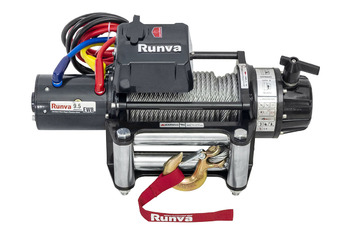 Лебёдка электрическая 24V Runva EWB9500S24V 4350 кг влагозащищенная, стальной трос