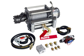 Лебёдка гидравлическая Runva 10000 lbs 4536 кг HWX10000A