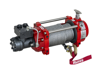 Лебёдка гидравлическая Runva 10000 lbs 4536 кг HWN10000IYD