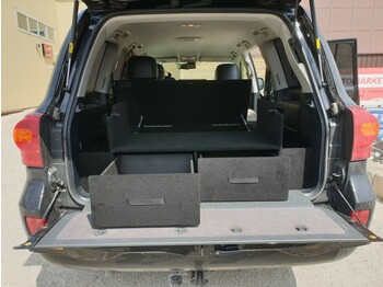 Органайзер в багажник "Комфорт" для Toyota Land Cruiser 200 (5-ти местн. комплектации)