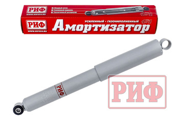Амортизатор усиленный РИФ задний газовый усиленный Нива 2121, 21213 лифт 50 мм