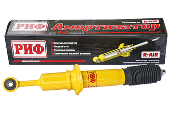 Амортизатор усиленный РИФ передний Toyota Land Cruiser Prado 150, Haval H9 1 поколение лифт 0-50 мм