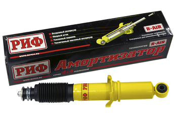Амортизатор усиленный РИФ передний Toyota Land Cruiser Prado 90/95, 4runner 1996-2002, штатный и лифт 0-45 мм
