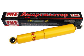 Амортизатор усиленный РИФ задний Toyota Land Cruiser Prado 90/95, 4Runner 1996-2002, лифт 45 мм