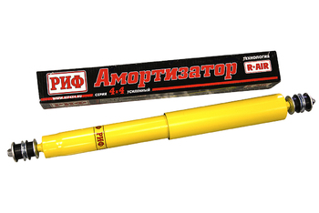 Амортизатор усиленный РИФ передний Toyota Land Cruiser 80/105 лифт 100 мм