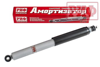 Амортизатор усиленный РИФ передний газовый Suzuki Jimny лифт 75 мм