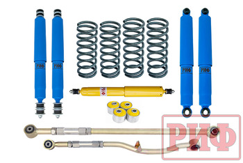 Лифт-комплект РИФ арктический Nissan Patrol Y60 и Y61 до 2000 года лифт 50 мм (левый руль) жесткий