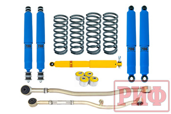 Лифт-комплект РИФ арктический Nissan Patrol Y61 2000+ лифт 50 мм жёсткий (левый руль)