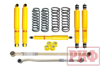 Лифт-комплект РИФ Nissan Patrol Y60 и Y61 до 2000 года лифт 150 мм (правый руль)