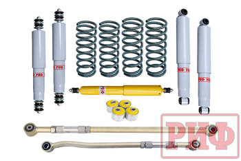 Лифт-комплект РИФ Nissan Safari (Patrol) Y60 и Y61 до 2000 года средний лифт 50 мм (правый руль) RIF-Y60-B-R-G