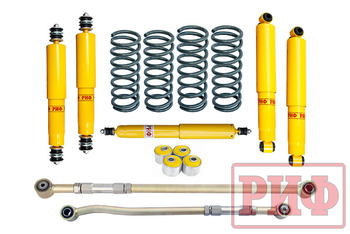 Лифт-комплект РИФ Nissan Patrol Y60 и Y61 до 2000 года лифт 50 мм (правый руль) жесткий