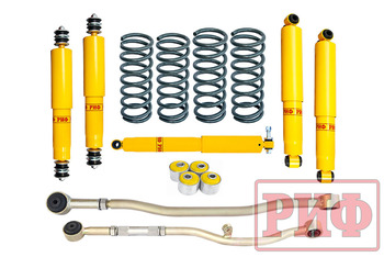 Лифт-комплект РИФ Nissan Patrol Y61 2000+ лифт 50 мм жёсткий (левый руль)