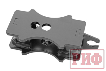 Проставка РИФ рессора-мост высотой 45 мм (для рессор шириной 55-60 мм) УАЗ Патриот, Хантер, Пикап, Буханка