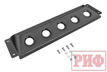 Защита радиатора под бампер РИФ для ГАЗ Соболь стандарт