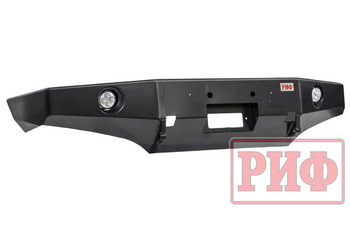 Бампер РИФ силовой передний Toyota Land Cruiser 105 с доп. фарами без защитной дуги