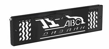 Кронштейн номерного знака для передних бамперов АВС-Дизайн