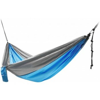 Гамак без планок NISUS 140х260см нейлон 210T голубой/серый