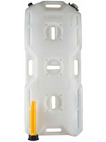 Канистра Экстрим "Драйв" 2 горловины 20 л (белая) (реальный объём 18,5 л)