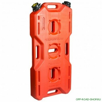 Канистра Экстрим "Драйв" 2 горловины 15 л (красная) (реальный объём 14 л)