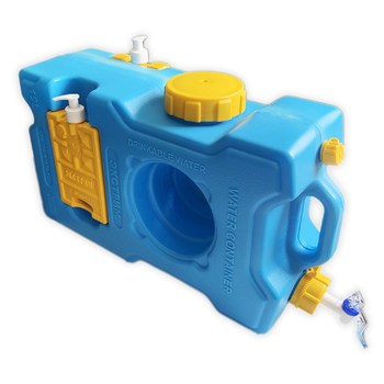 Канистра для воды 19 л (голубая)