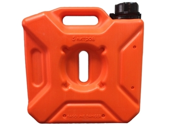 Канистра Экстрим плюс 5 л (оранжевая) (реальный объём 4,5 л)
