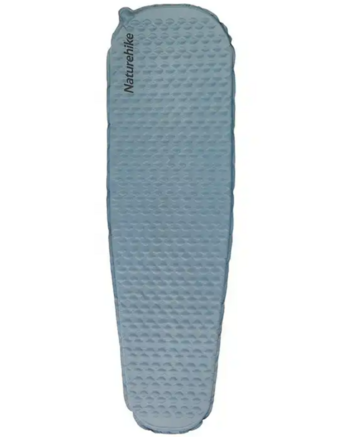 Коврик самонадувающийся Naturehike, 185x55x3,5 см, овальный, синий