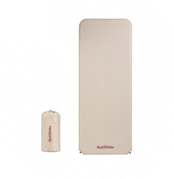 Коврик самонадувающийся Naturehike, 200х75х3 см, песочный