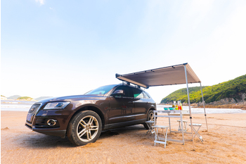 Маркиза автомобильная РИФ 2,5х2,5 м, песочный