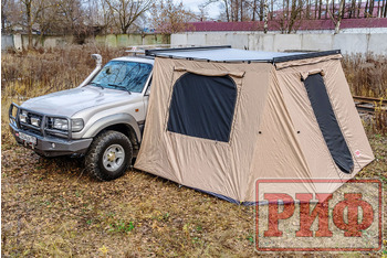 Стенки к автомобильной маркизе РИФ 2.5Х2.5 м Black Out RIFAN5306-2525C