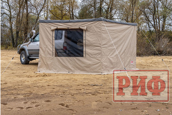 Стенки для комбинированной (прямоугольной с веерной частью) маркизы 2,5х2,5 м правые