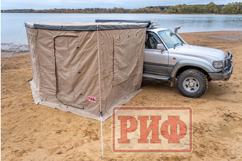 Стенки для комбинированной (прямоугольной с веерной частью) маркизы 2,5х3,0 м правые