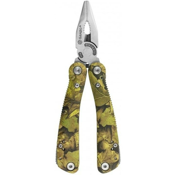 Мультитул "Ganzo", 105x50х18 мм, 22 предмета, цв.камуфляж