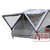Палатка на крышу автомобиля РИФ Soft RT01-140, тент серый, 400 гр., 140х240х115 см,