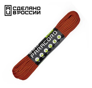 Паракорд 550 CORD nylon 30м (neon orange snake)