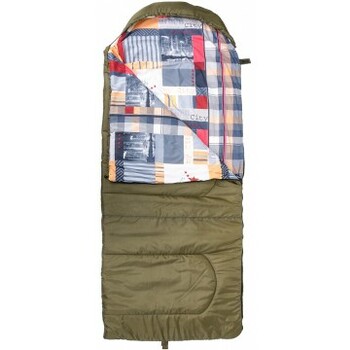 Мешок спальный Helios OLYMPUS 200 (210х70, холлофайбер, зеленый/город), (ТК: +20C)