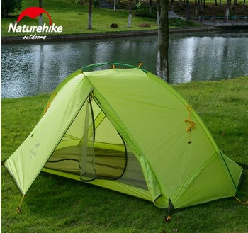 Палатка Naturehike Tagar Si 1-местная, алюминиевый каркас, сверхлегкая, зеленая