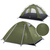 Палатка Naturehike P-Series 2-местная, алюминиевый каркас, темно-зеленый