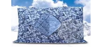 Палатка для зимней рыбалки TRAVELTOP двойная (200x400x215 см) Камуфляж