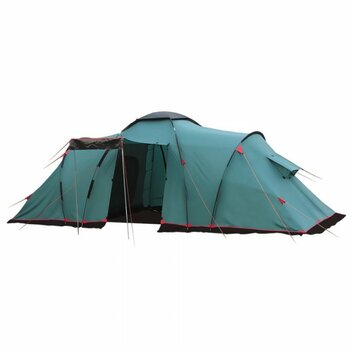 Палатка кемпинговая Tramp Brest 4, зеленый