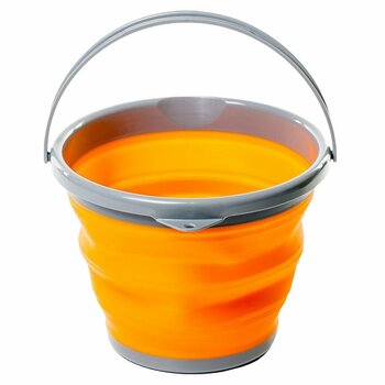 Ведро складное силиконовое Tramp 10 л (оранжевый)