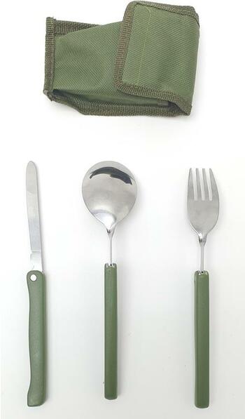 Набор столовых приборов K603, ложка, вилка, нож